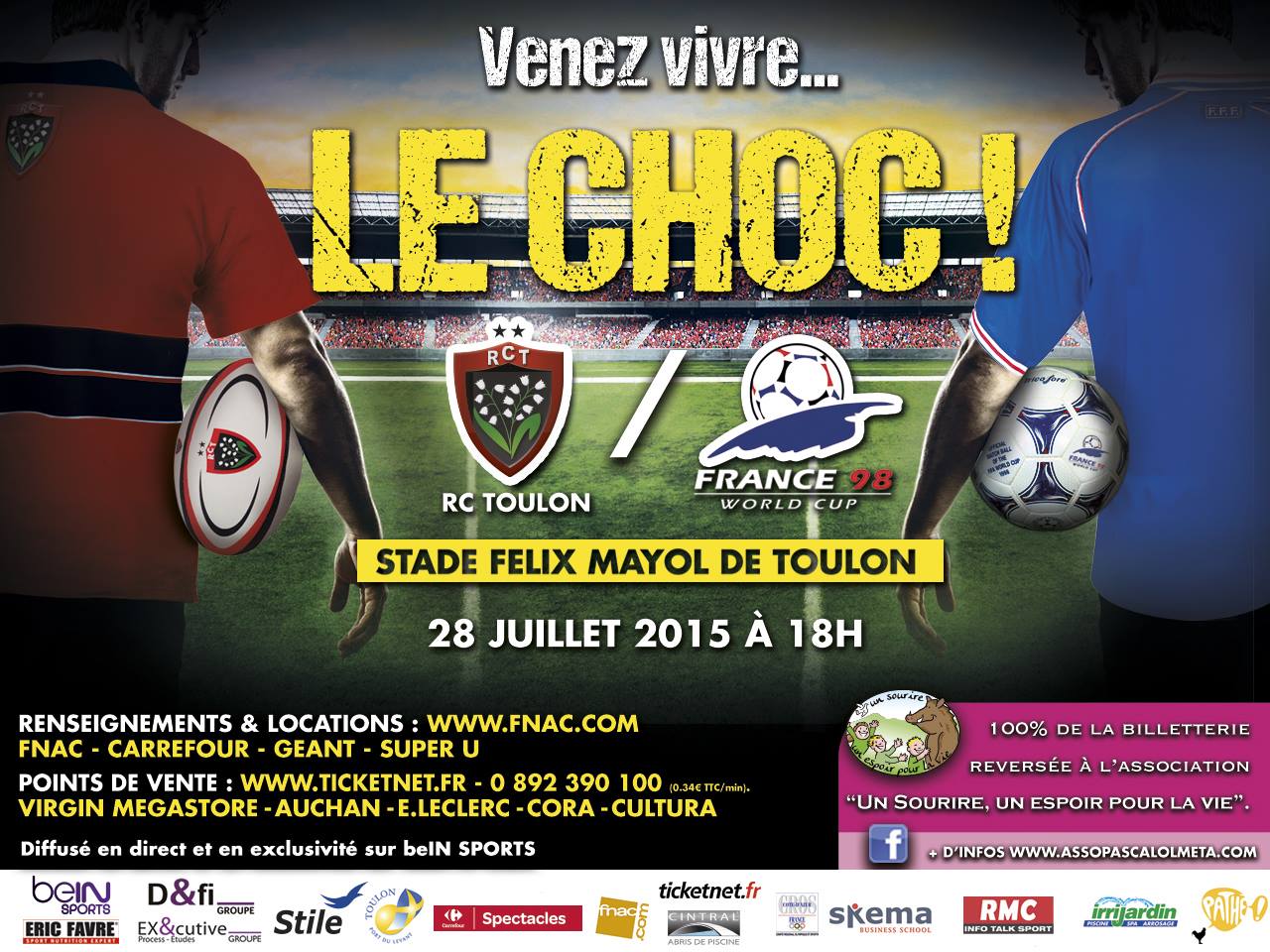 Rencontre rct france 98