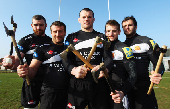 Exeter Chiefs Aviva Photo call