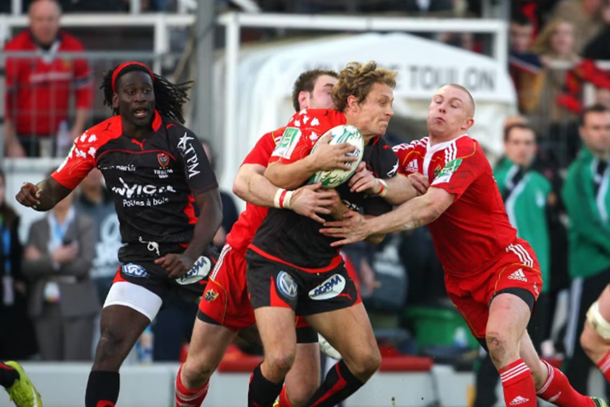 Maillot RCT Toulon 2011 - Rugby Club Toulonnais - Occasion