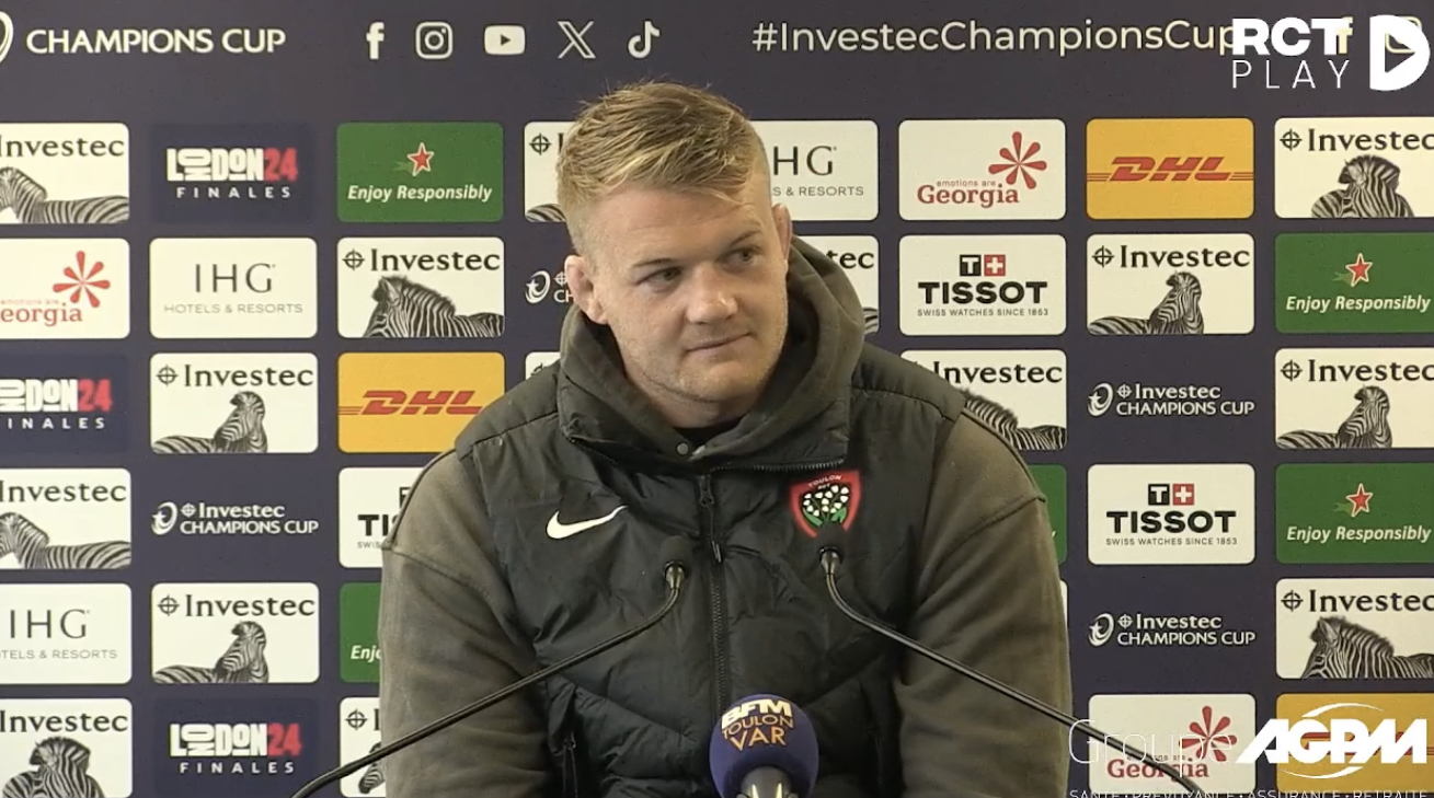 Les mots forts de David Ribbans avant d’affronter Exeter ! Blog RCT