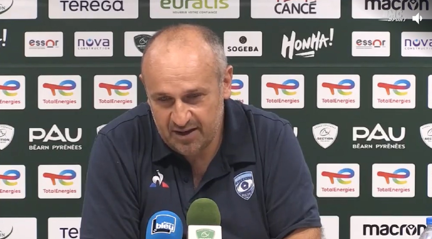 Philippe Saint-André très frustré :