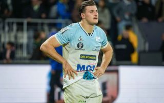 Esteban Capilla avec le maillot de Bayonne