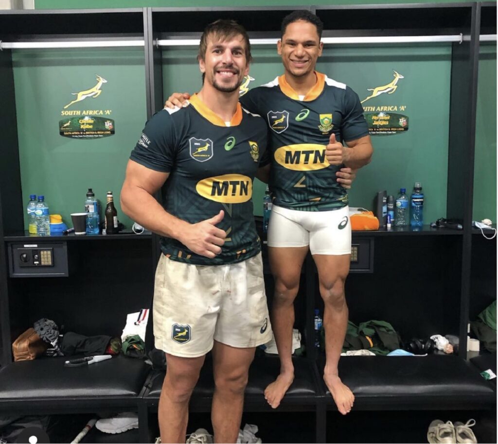 PHOTO Quand Eben Etzebeth Et Herschel Jantjies Prennent La Pose photo-quand-eben-etzebeth-et-herschel-jantjies-prennent-la-pose