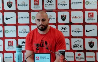 Jean-Baptiste Gros en conférence de presse