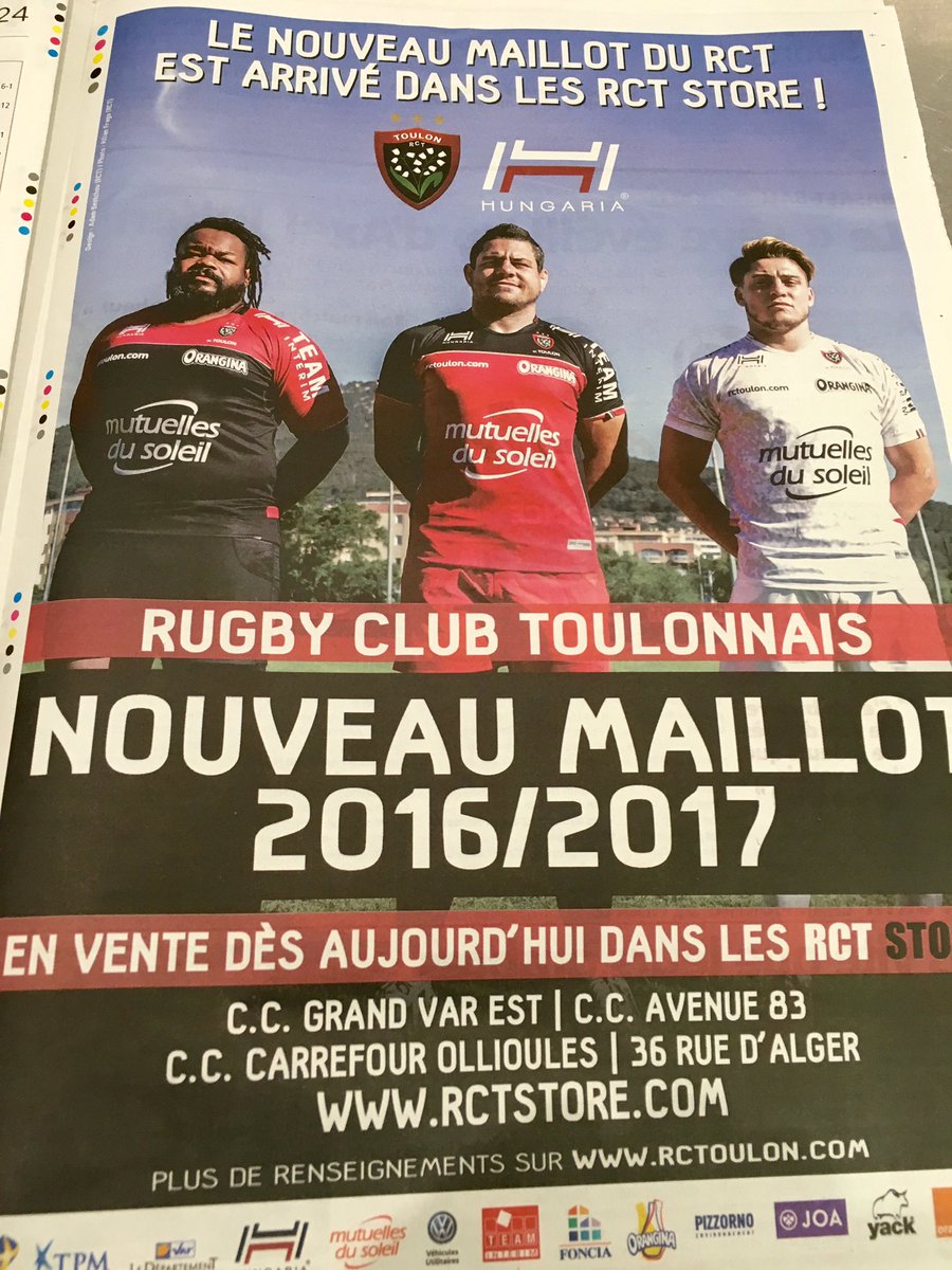 Maillots Et Tenues Rugby Club Toulonnais | Rugby Shop
