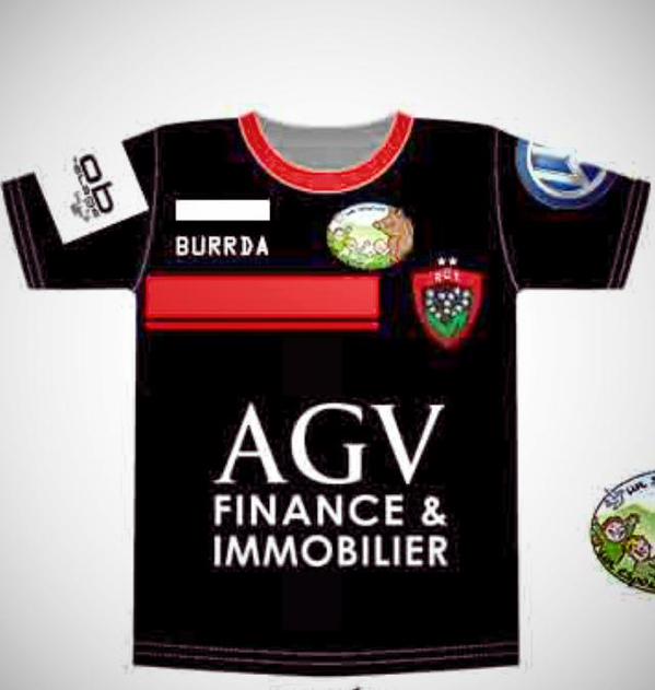 Maillot rugby Toulon RCT 2015 Mutuelles du soleil #9 Vintage Jersey - XL