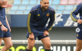 Duncan Paia'aua avec l'USAP