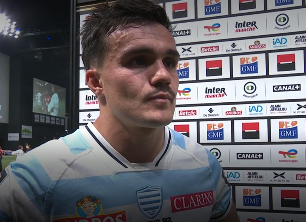 Max Spring Rugby Racing Max Spring : « On aurait pu aller chercher le bonus ce soir » - Blog RCT
