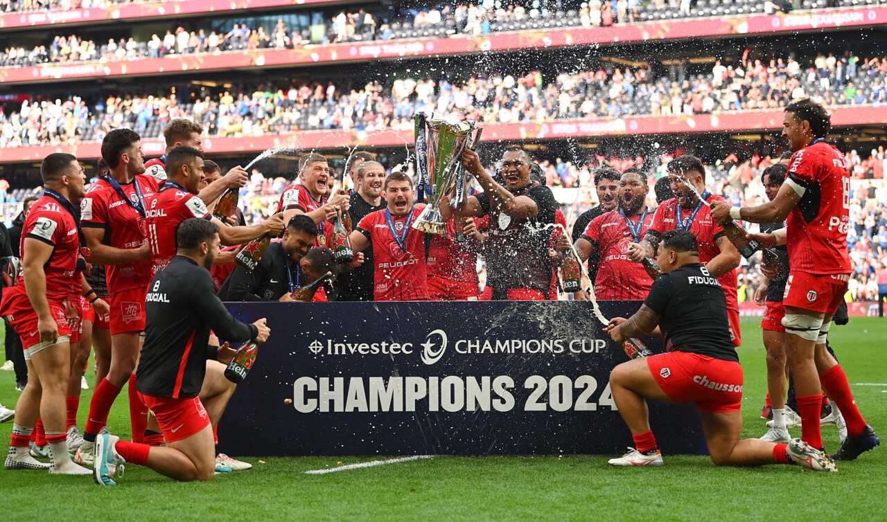 Toulouse s'impose contre le Leinster et remporte la Champions Cup