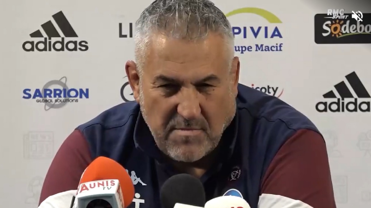 Christophe Urios sulfate ses joueurs :